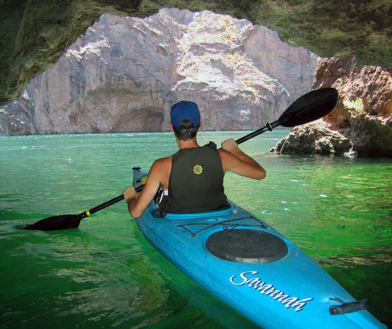 kayak cave lake mead boulder city