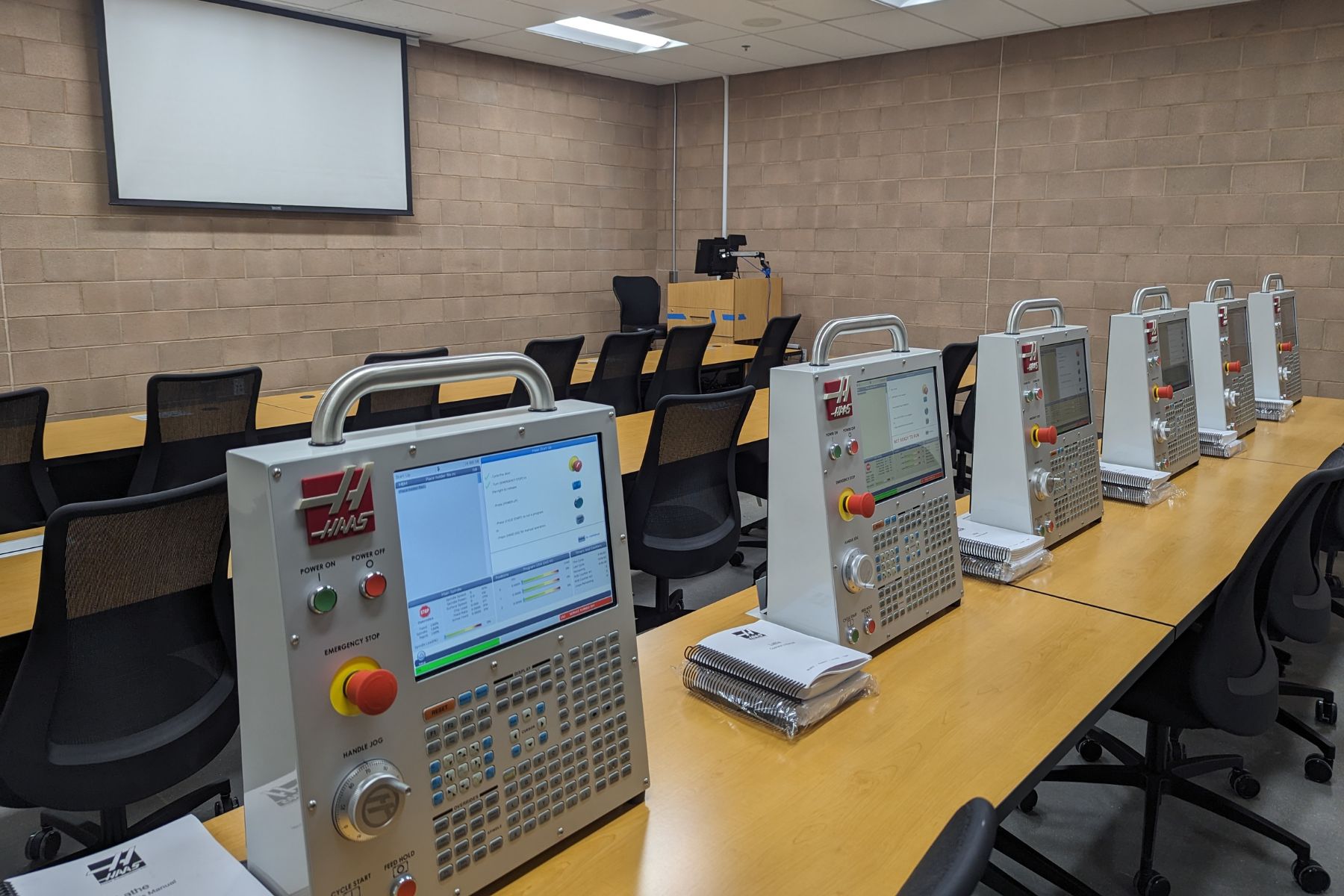 Debra March Center of Excellence in Henderson, Nevada. Advanced manufacturing training classroom