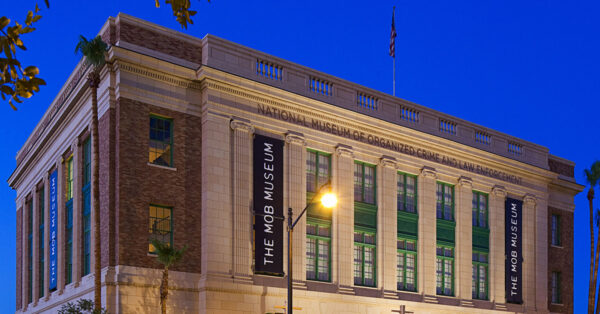 Exterior of the Mob Museum