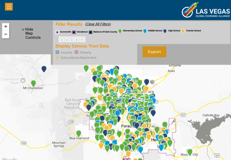 school tracker map example