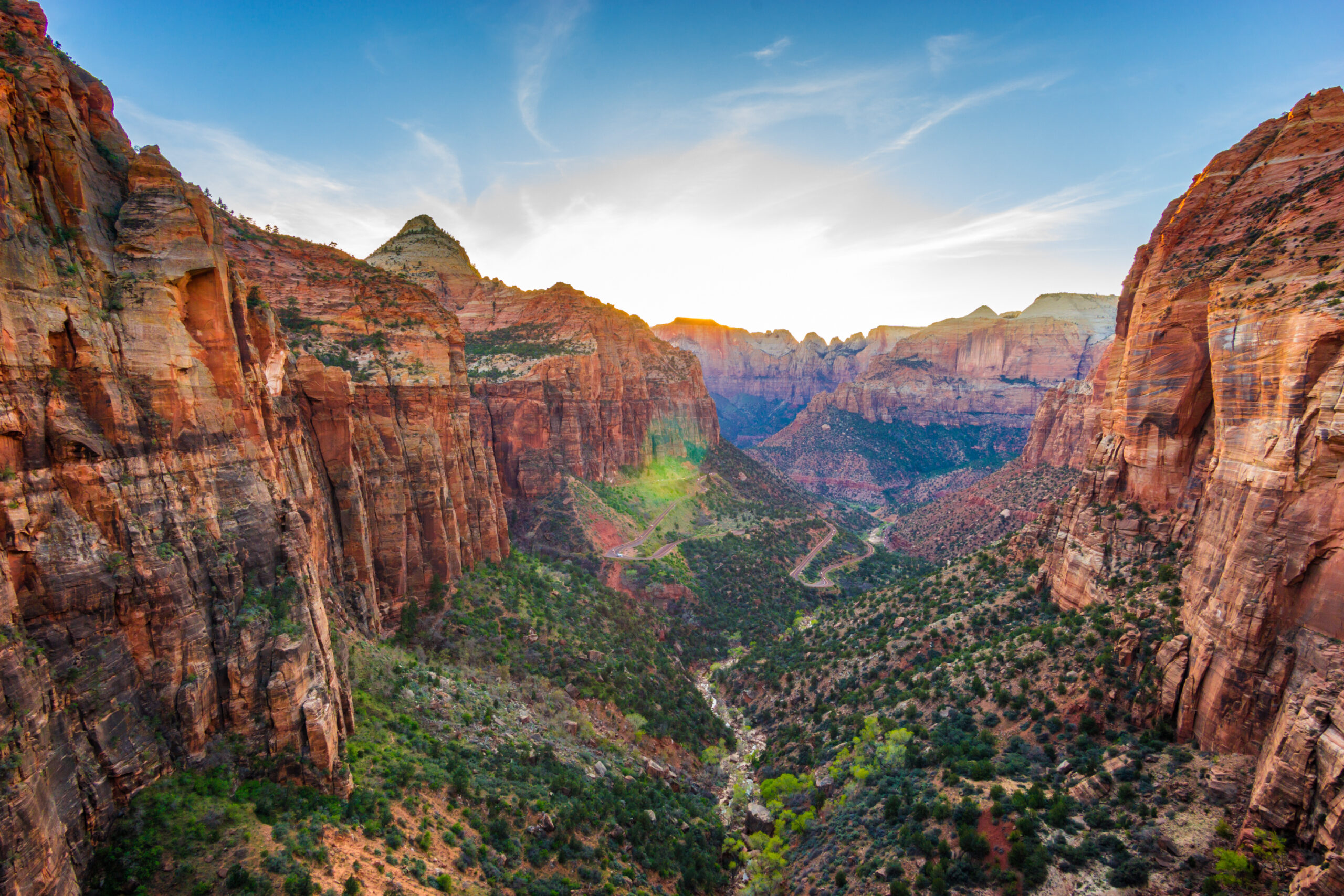 Zion Canyon at Zion National Park